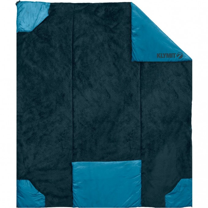 Кэмпинговое одеяло KLYMIT VERSA LUXE голубое 13VLBL01C