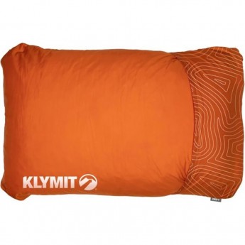 Надувная подушка KLYMIT DRIFT CAMP PILLOW REGULAR Оранжевая