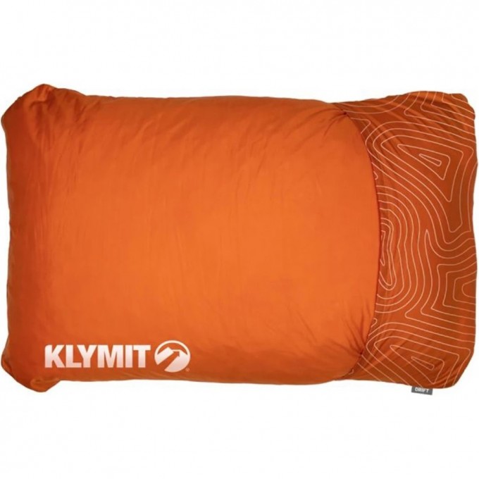 Надувная подушка KLYMIT DRIFT CAMP PILLOW REGULAR Оранжевая 12DROR01C